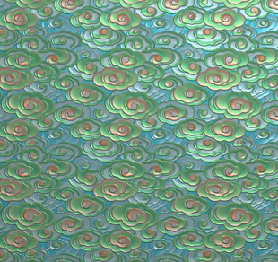 祥云底纹精雕图云头上下左右无限接云纹古建筑连纹石雕雕刻图木雕