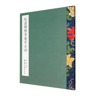 社艺术书籍 胡镇浙江古籍出版 RT正版 赵孟頫楷书集字古诗9787554019856