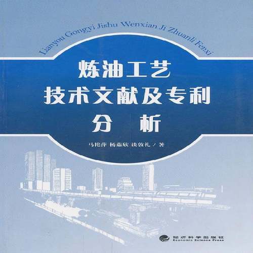 RT正版 炼油工艺技术文献及专利分析9787514135305 马艳萍经济科学出版社工业技术书籍