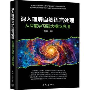 宋文峰清华大学出版 从深度学习到大模型应用9787302681526 社计算机与网络书籍 深入理解自然语言处理 RT正版