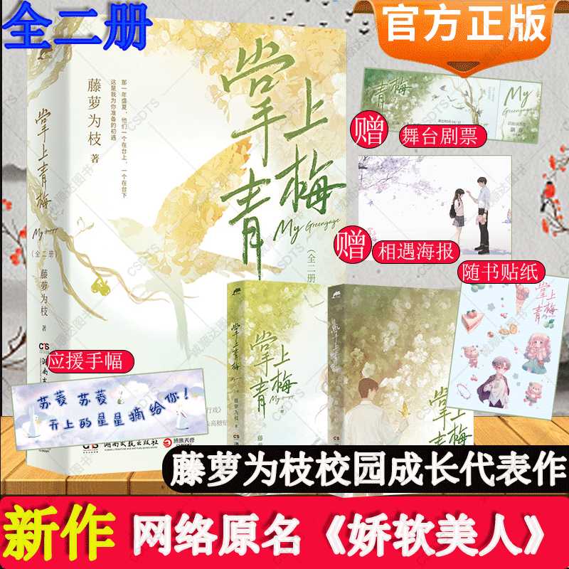 掌上青梅小说实体书全套全二册