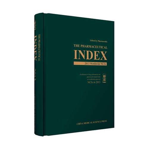 RT现货速发 The pharmaceutical index:a collection of drug information an9787506778787 朱迅中国医药科技出版社医药卫生书籍