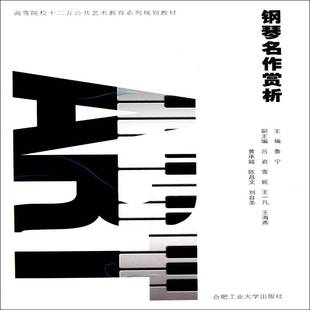 社艺术书籍 鲁宁合肥工业大学出版 RT正版 钢琴名作赏析9787565004261