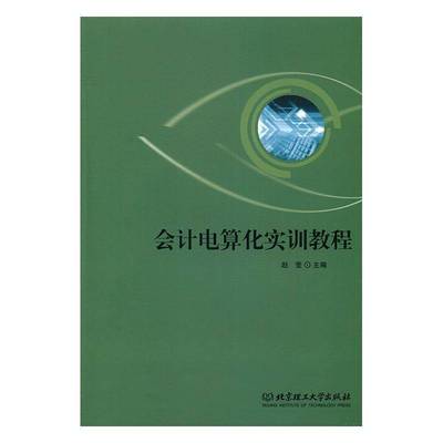 RT正版 会计电算化实训教程9787564094317 赵莹北京理工大学出版社教材书籍