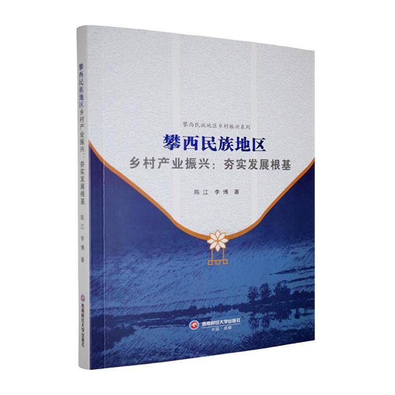 RT现货速发 攀西民族地区乡村产业振兴：夯实发展根基9787550460669 陈江西南财经大学出版社经济书籍