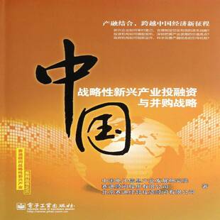 中国电子信息产业发展研究院电子工业出版 RT正版 9787121179723 全彩 社经济书籍 中国战略性新兴产业投融资与并购战略
