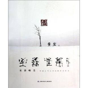 RT正版 善唯美:中国古代艺术品的审美追求9787543955677 黄宏上海科学技术文献出版社哲学宗教书籍