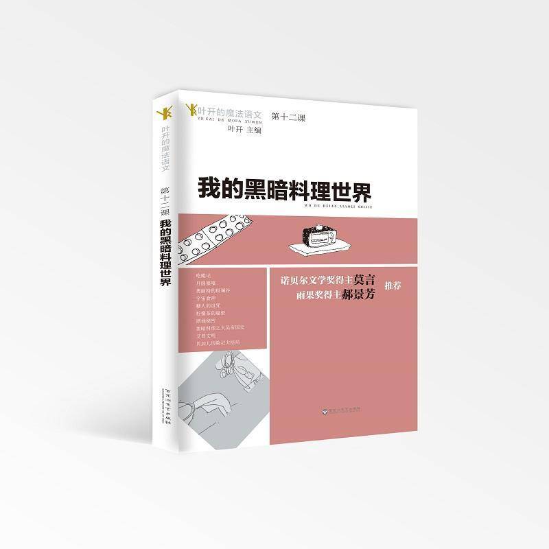 RT正版 叶开的魔法语文:十二课:我的黑暗料理世界9787550027367 叶开百花洲文艺出版社文学书籍
