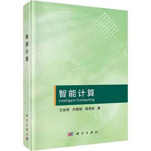 社工业技术书籍 王俊丽科学出版 RT正版 智能计算9787030730176