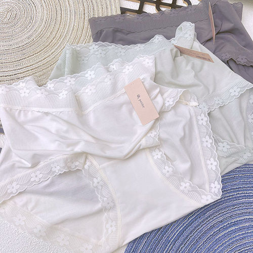 小兰裙Z007蕾丝莫代尔奥地利兰精纤维petite内裤女