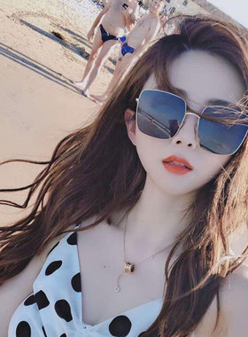方形墨镜女大框显脸小素颜太阳镜