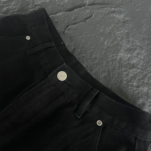 derschutze美式复古龙纹刺绣牛仔