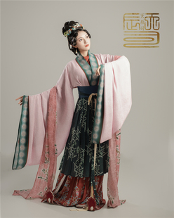 天辰司 仕女图复原 群仙贺寿图之桃夭 传统服饰 汉服