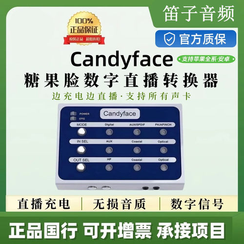 糖果脸CandyFace光纤同轴转接头