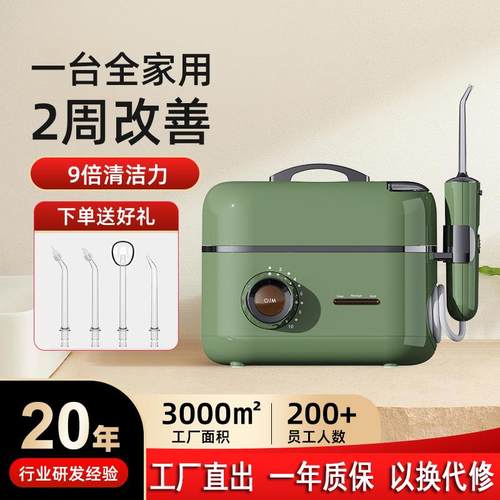 高端家用洗牙器正畸个人护理水牙线口腔冲洗去结石台式电动冲牙器