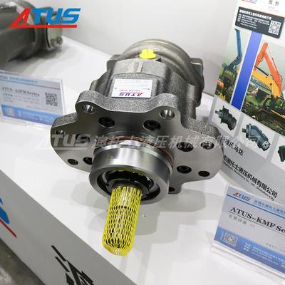 液压马达定制KMF90高速马达 打桩机振动马达 弯轴柱塞定量马达