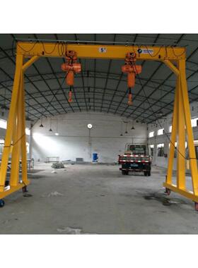 起重门架龙 简易手推降门小龙门重吊电动升式起重单梁起机龙AZY门