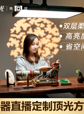 南冠南光LED摄影补光灯影视柔光灯人像摄影棚灯大功率拍照灯T1120