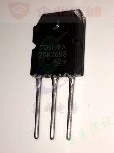 K2698  TO3P全新现货 N-CH MOS管  2SK2698 可含税