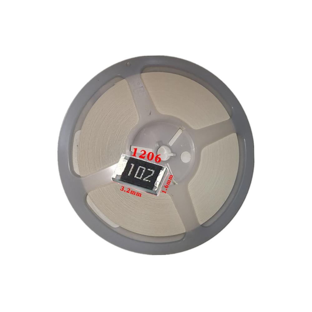 1206贴片电阻1%0.1R-10M 1R2K3.3欧姆4.7K20k100K150欧100R200Ω