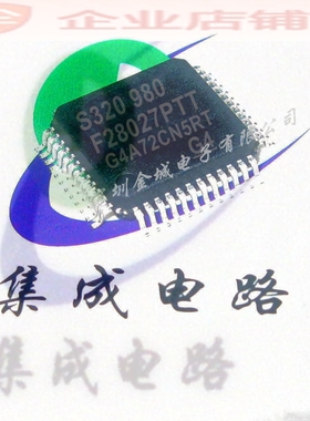 F28027PTT TMS320F28027PTT QFP48全新 FLASH 32-Bit 60MHz 64KB