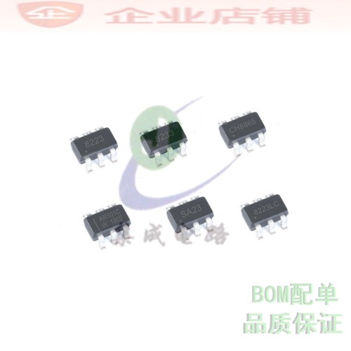 CT8223/CT8233/TS01S/ASC0102C/AR101C/CH8865 SOT23-6单键触摸IC