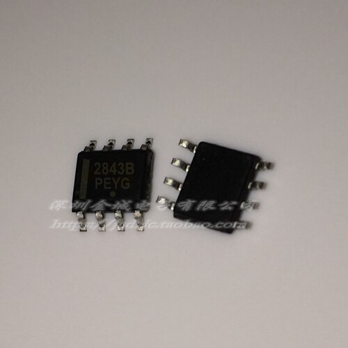 2843B UC2843B SOP8全新现货 UC2843BD1R2G 电源管理芯片,