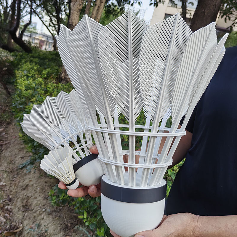 大羽毛球模型仿真送人自嗨创意礼品礼物模型摆件生日礼物大号