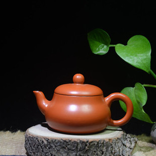 储国芳储氏潮州原矿朱泥小茶壶纯全手工手拉壶迷你小号紫砂壶60ml