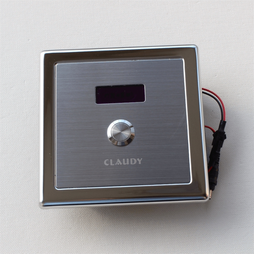 CLAUDY克劳迪手动感应一体大便感应器面板配件暗装蹲便器主板DC6V