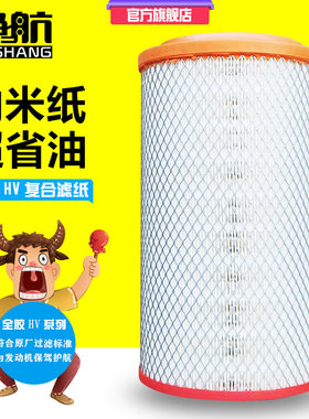 K2137PU适配东风多利卡空气滤清器 滤芯D6d7D8福瑞卡申龙客车空滤