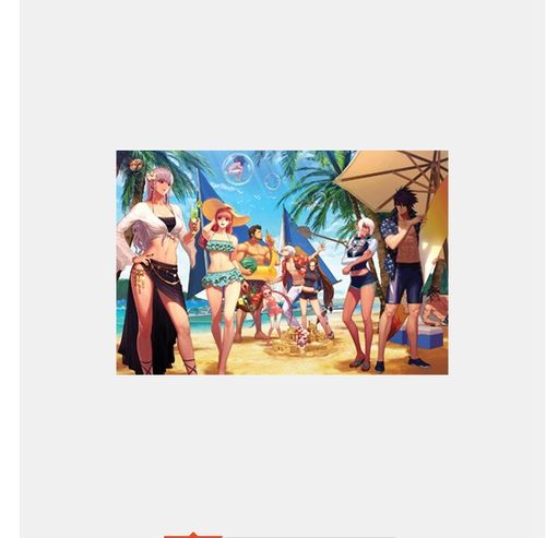 腾讯地下城DNF夏日泳装壁纸海报