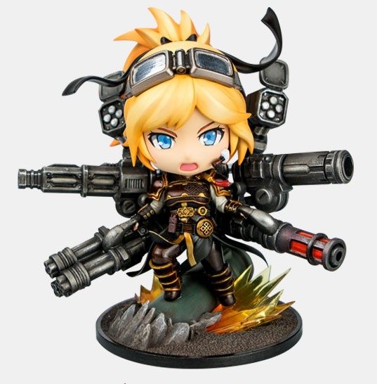 dnf正版地下城与勇士风暴骑兵二觉手办  模型 q版手办