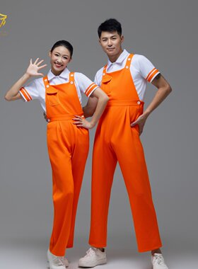 青春现代舞演出服马卡龙色系吊带