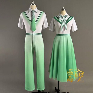 现代舞演出服女青春活力表演舞蹈服装开场舞合唱团中学生杭州出租