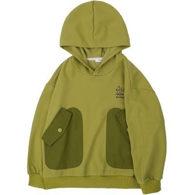 儿童衣服连帽卫衣秋装洋气潮衣