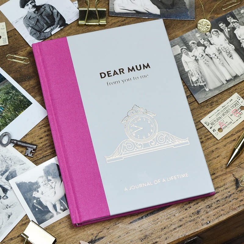 现货 Dear Mum, From You To Me 亲爱的妈妈 珍藏纪念册 布面精装
