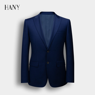 【断码】HANY汉尼澳洲纯羊毛西服外套男士商务正装上衣高级感