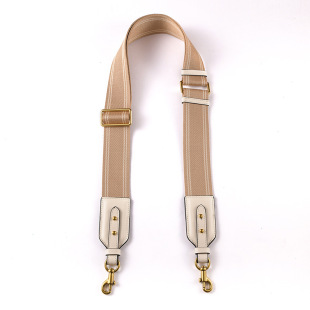 DIY改造MHS 48可调节织带4.5CM宽度百搭米白系列宽包带女包替换