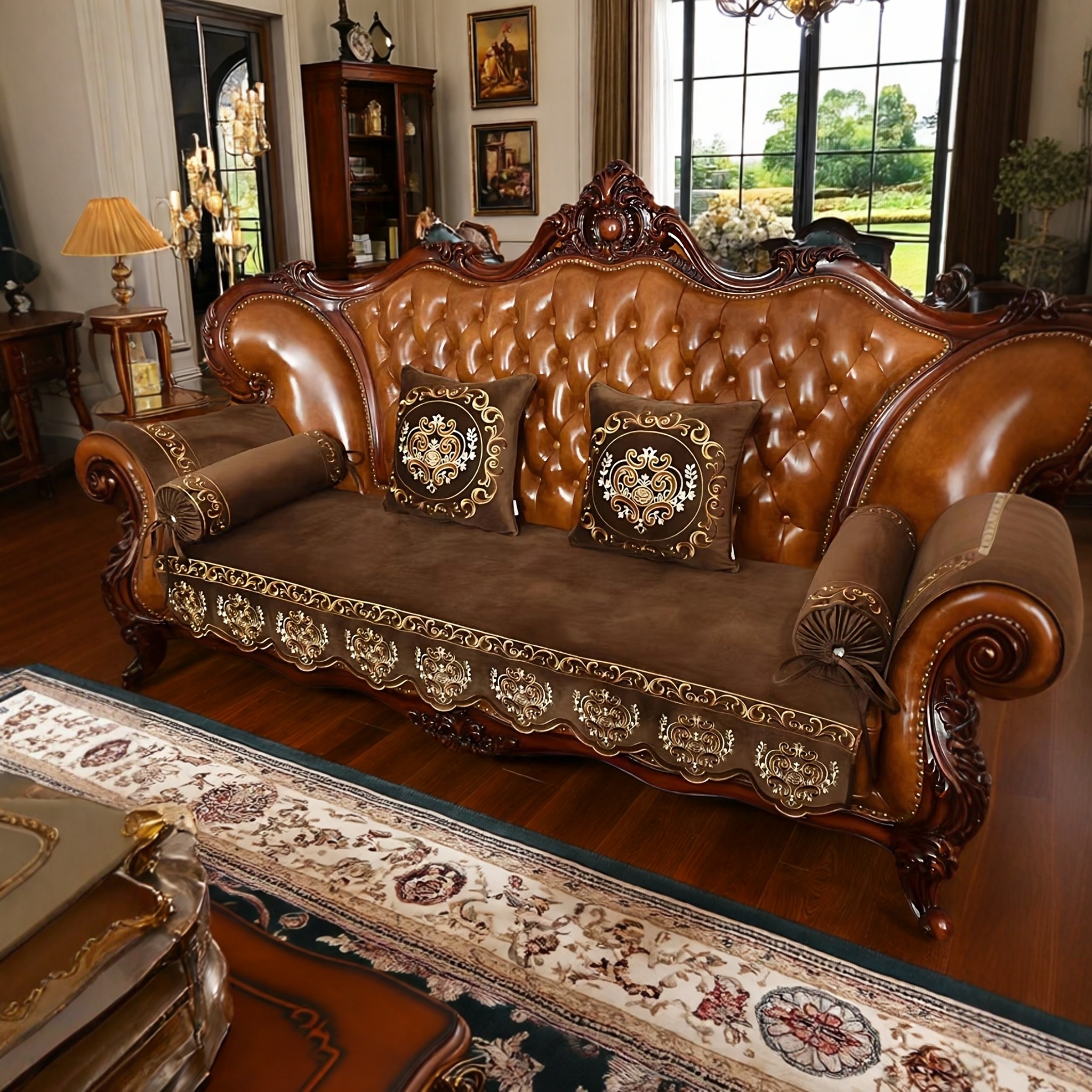 2025新款沙发垫四季通用防滑美式