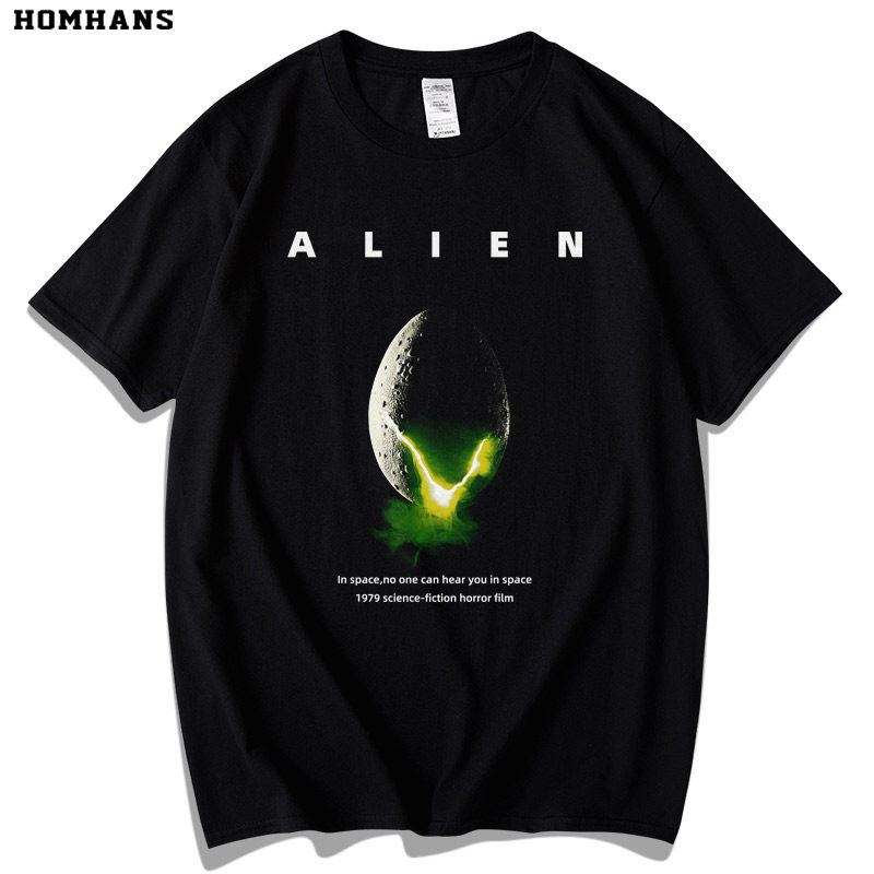 红韩Alien 电影异形短袖T恤 致敬经典欧美影视周边宽松大码纯棉