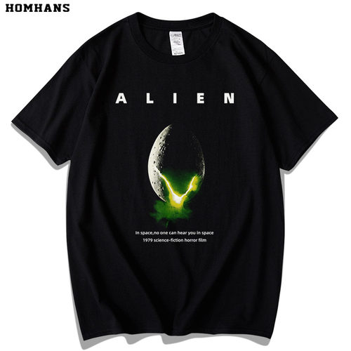 红韩alien异形致敬影视短袖t恤