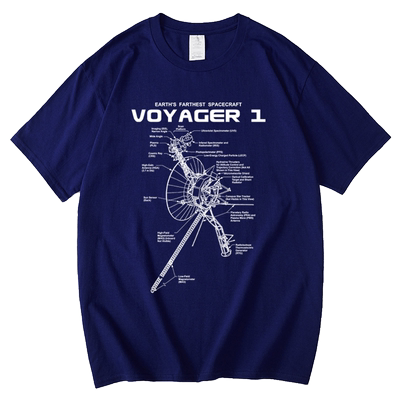 红韩太空探索nasa旅行者纯棉休闲