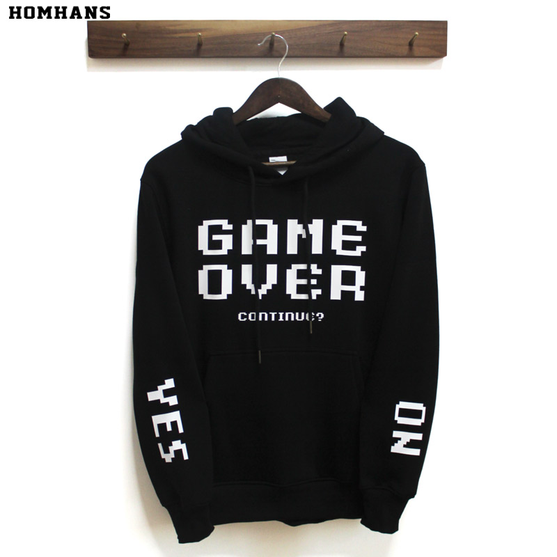 游戏衣服卫衣主播网红GAMEOVER