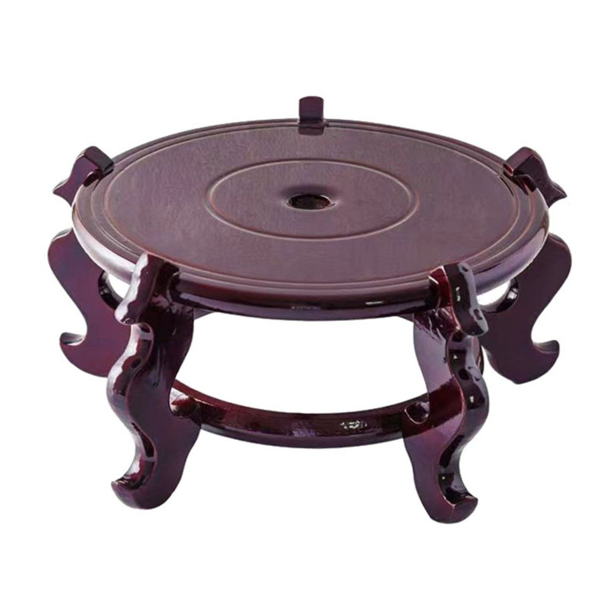 底座实心花托花盆奇石摆件鱼缸水桶卓面阳台落地室内绿萝花架子,家居饰品,桌面摆件,淘宝优惠券,粉丝福利购,淘宝优惠卷