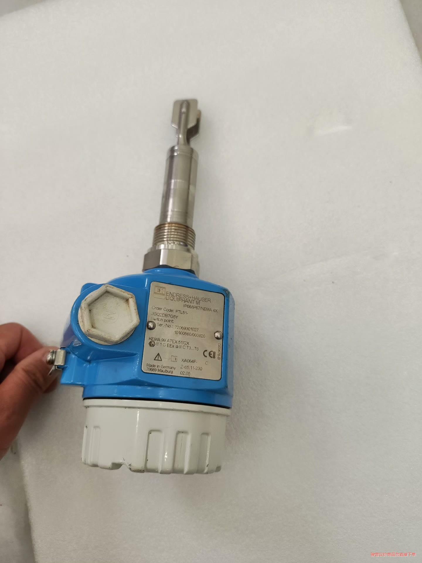 E+H 恩德豪斯 音叉液位开关 FTL51 jgq2db7g(议价商品）