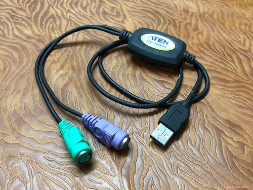原装ATEN宏正 UC10KM  PS/2转USB 键盘/鼠议价商品