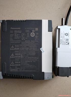 工程改造，拆机松下A6伺服带煞车100W。1套。MADLN0议价商品