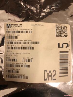 全新原装原标签TI  TPS3851H33EDRBR   数(议价商品）