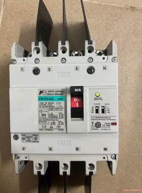 原装正品日本产富士漏电EW125JAG-4P 60A拆机成色骏营议价商品